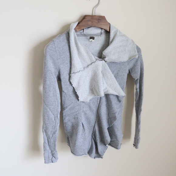 Free People Jackets & Blazers - Free People ruffle front zip jacket -B6